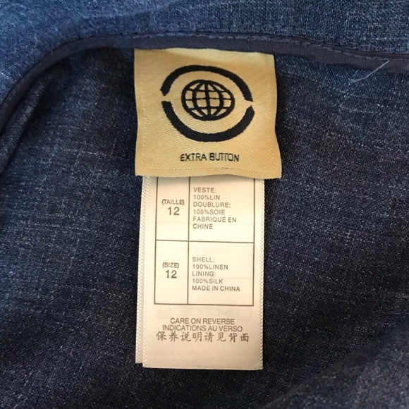 Gorgeous Maxstudio vintage linen jacket - Picture 14 of 16